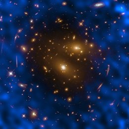 Researchers using the Atacama Large Millimeter/submillimeter Array (ALMA) successfully imaged a radio “hole” around a galaxy cluster 4.8 billion light-years away. This is the highest resolution image ever taken of such a hole caused by the Sunyaev-Zel'dovich effect (SZ effect). The image proves ALMA’s high capability to investigate the distribution and temperature of gas around galaxy clusters through the SZ effect.