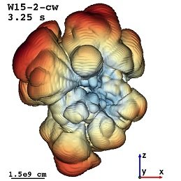 Stars exploding as supernovae are the main sources of heavy chemical elements in the Universe. Using elaborate computer simulations, a team of researchers from the MPA and RIKEN in Japan were able to explain the recently measured spatial distributions of radioactive titanium and nickel in Cassiopeia A. The computer models yield strong support for the theoretical idea that such stellar death events can be initiated and powered by neutrinos escaping from the neutron star left behind at the origin of the explosion.