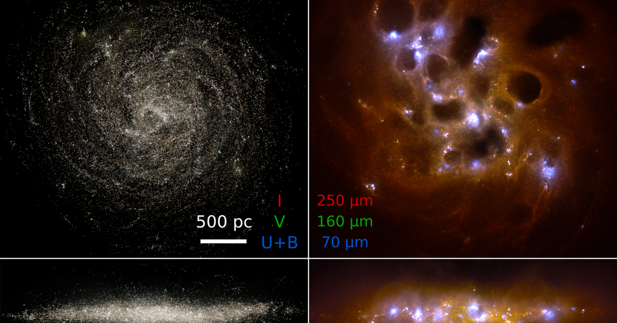 Star formation: Watch the best ever simulation of a cosmic cloud