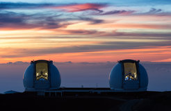 The Keck telescopes, some of Alice Shapley's tools.