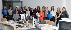20 Mädchen besuchten das MPA zum Girls' Day 2019.