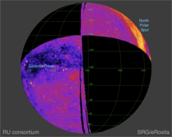 Already half the sky has been scanned in X-rays by SRG/eROSITA.