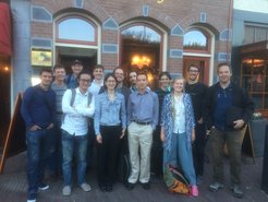 The H0LiCOW group in Leiden for the GravLens 2016 meeting. Sherry Suyu is in the front row, third from the left.